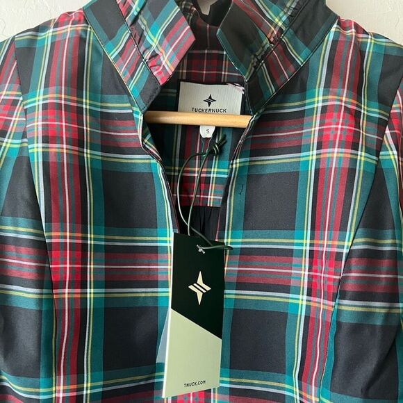 NEW Tuckernuck Highland Tartan Plaid Palmerston Flounce Mini Dress Size Small - Picture 5 of 9